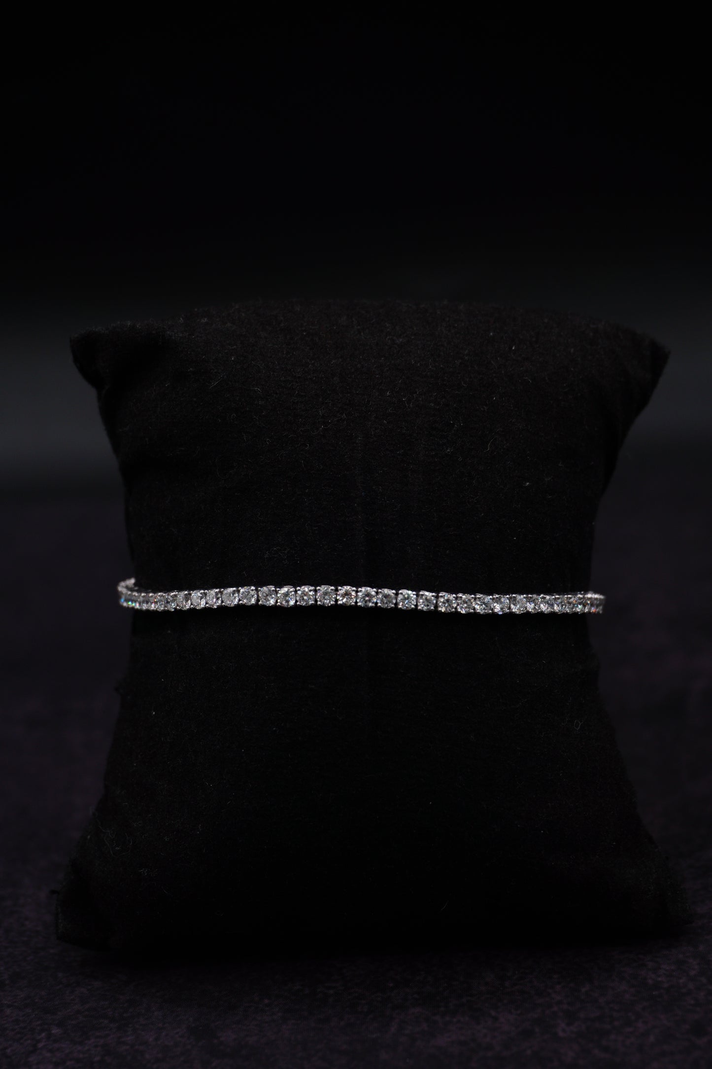 Round Shape Tennis Bracelet
