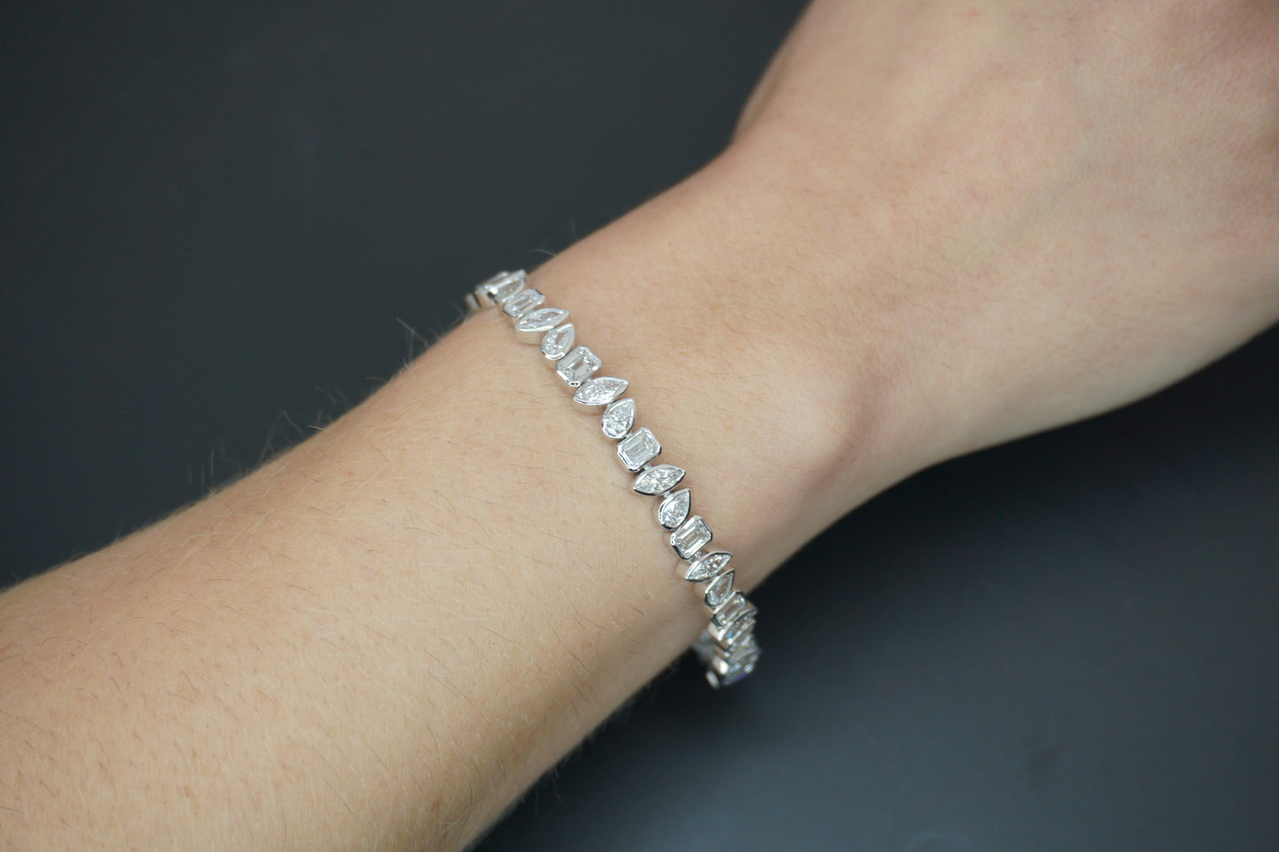 MultiShape Tennis Bracelet